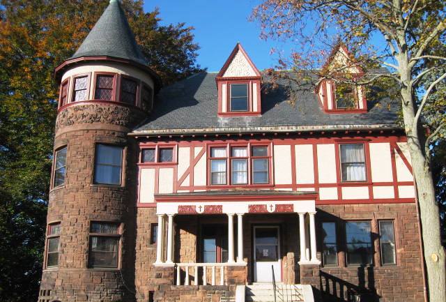View of Main Building on Elm Street
